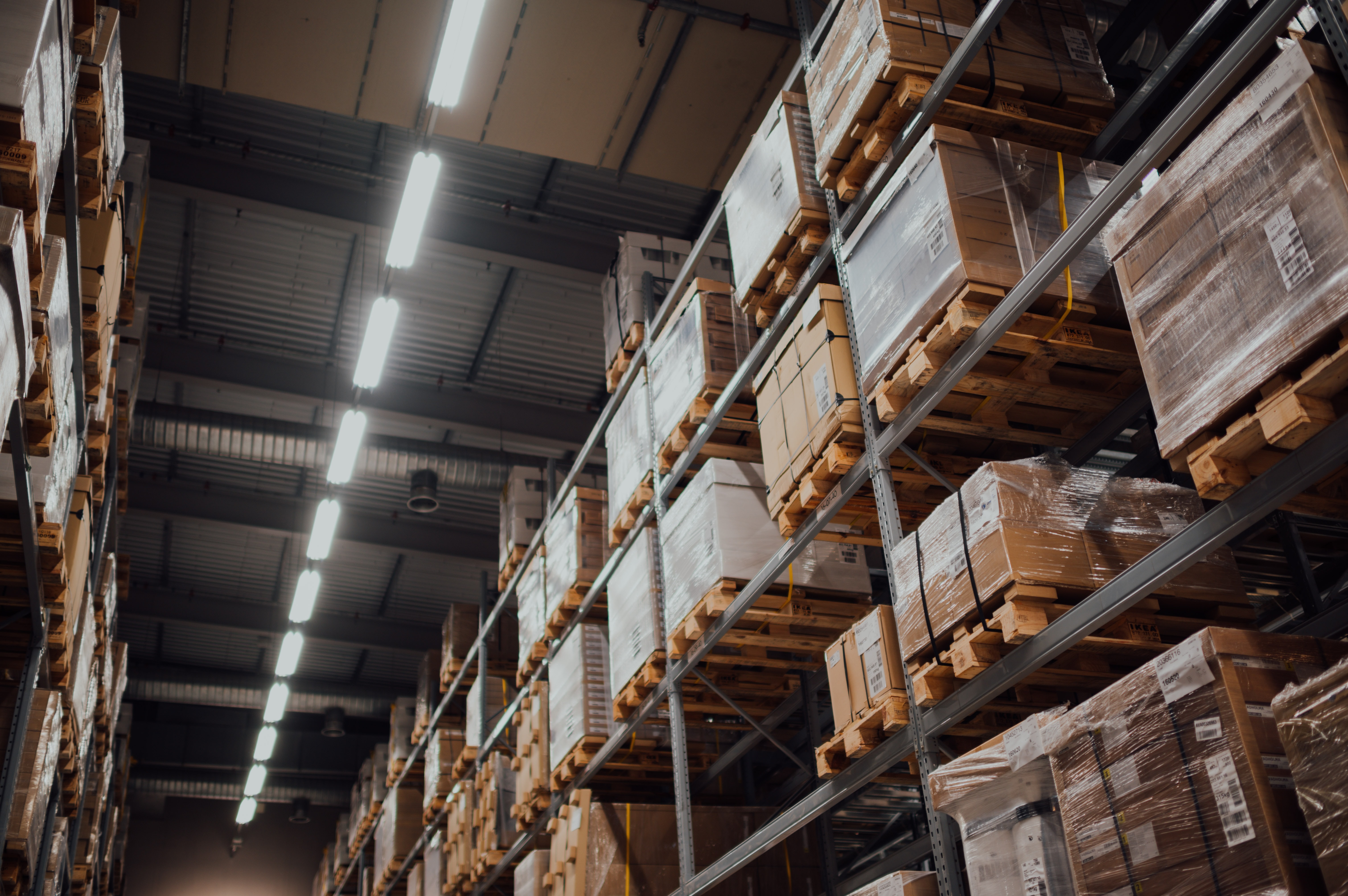 Pallet racking installation